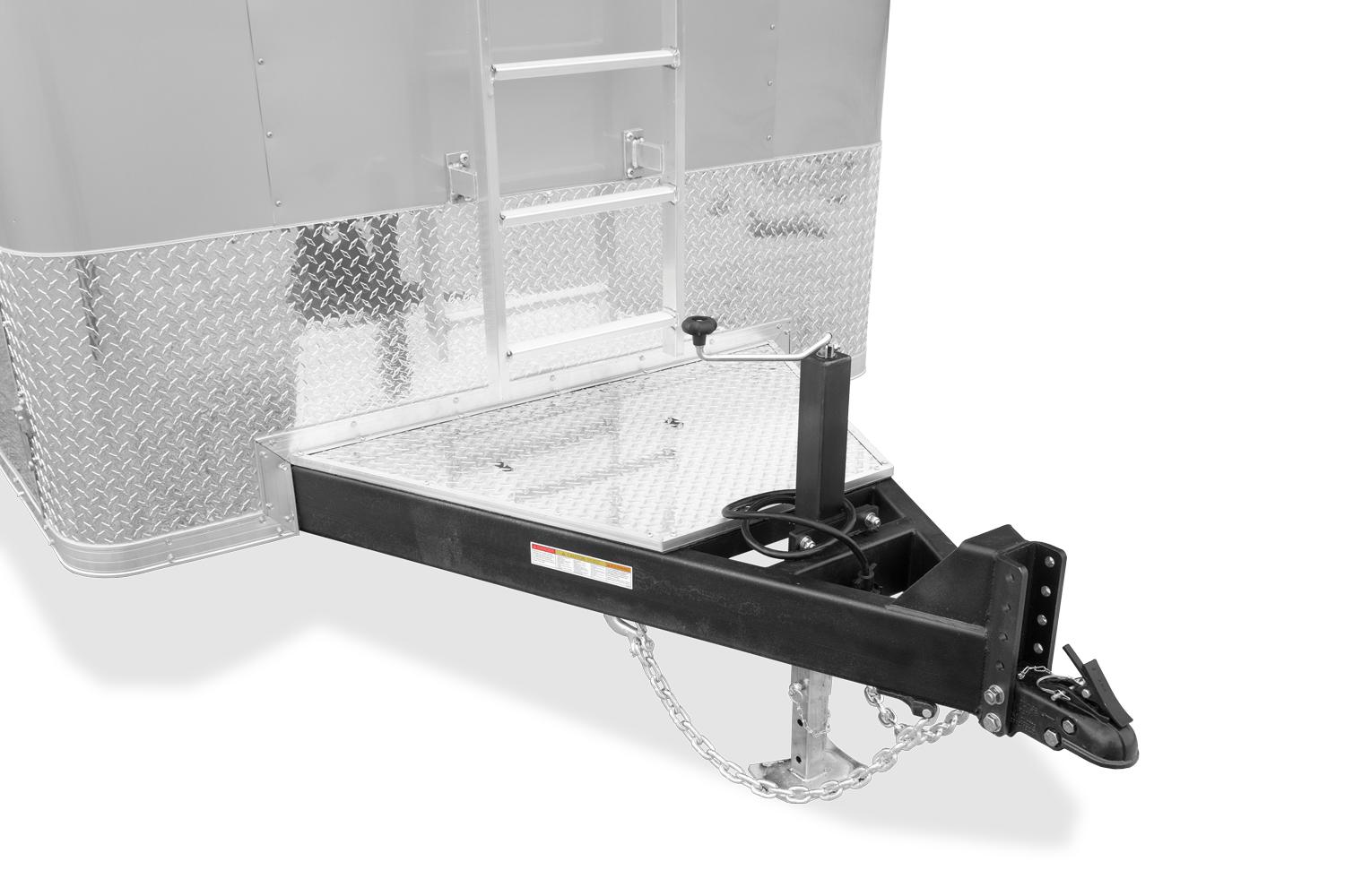 ITI Cargo HD Contractor Trailer Enclosed Trailer Front Step And Ladder