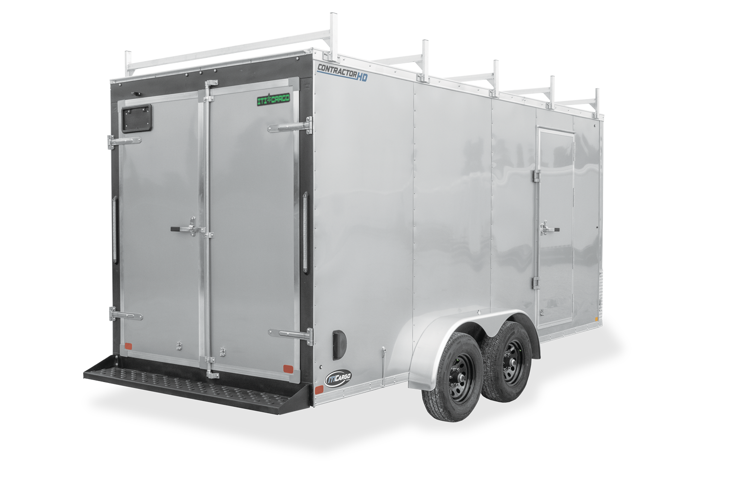 ITI Cargo HD Contractor Trailer Enclosed Trailer Rear Closed
