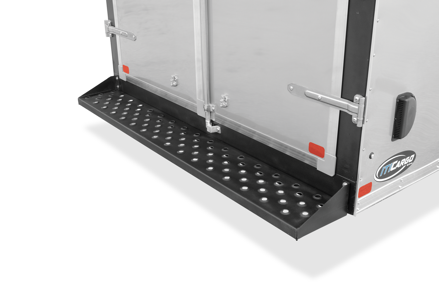 ITI Cargo HD Contractor Trailer Enclosed Trailer Rear Step