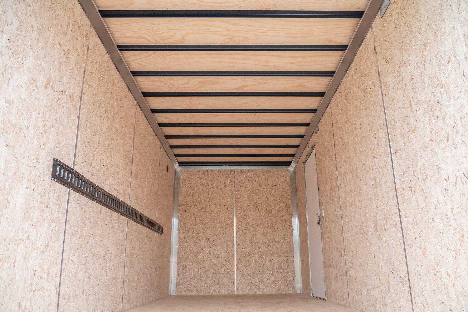 ITI Cargo HD Contractor Trailer Enclosed Trailer Roof Inside
