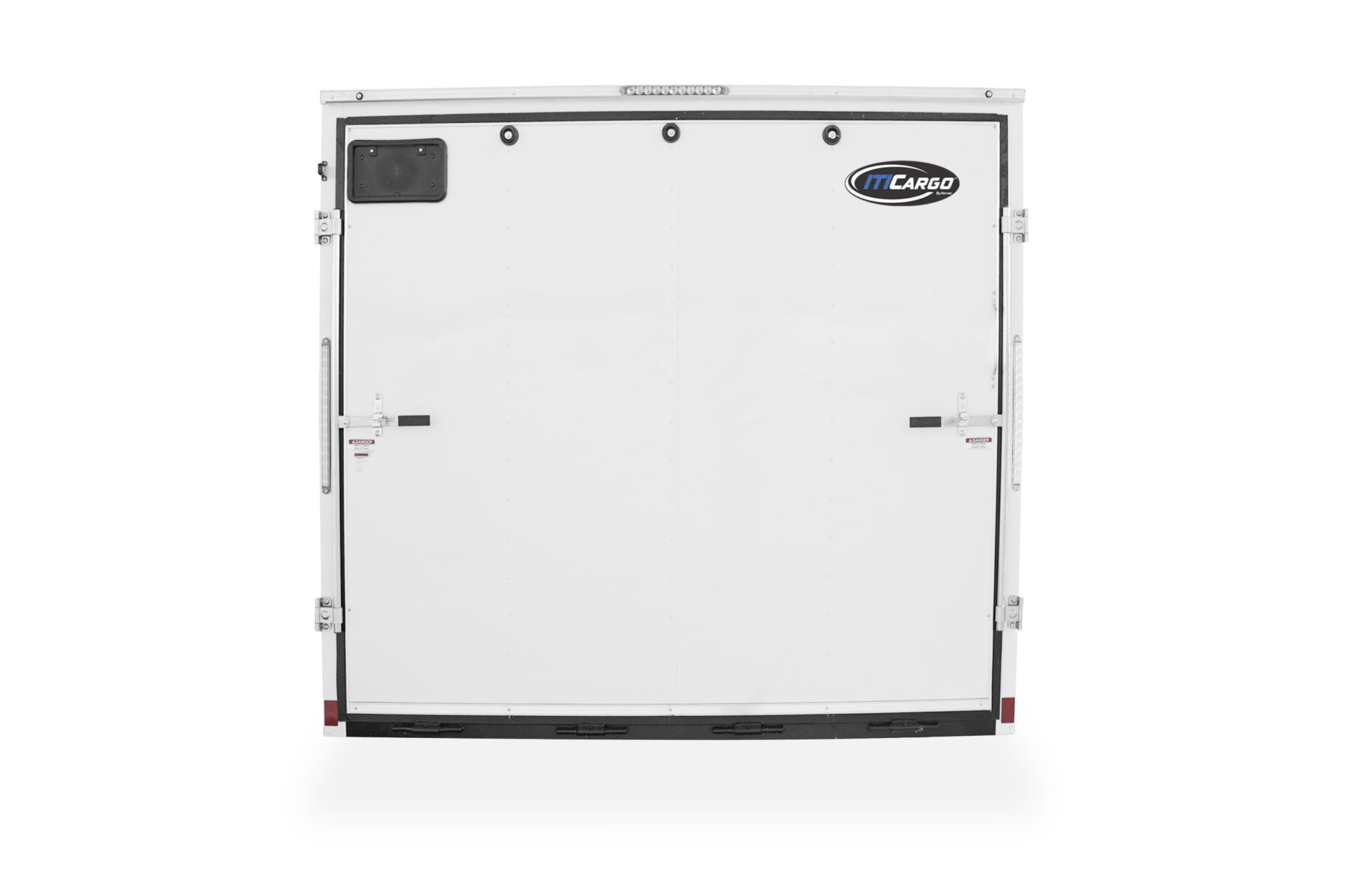 ITI Cargo XE Enclosed Car Trailer Rear Straight