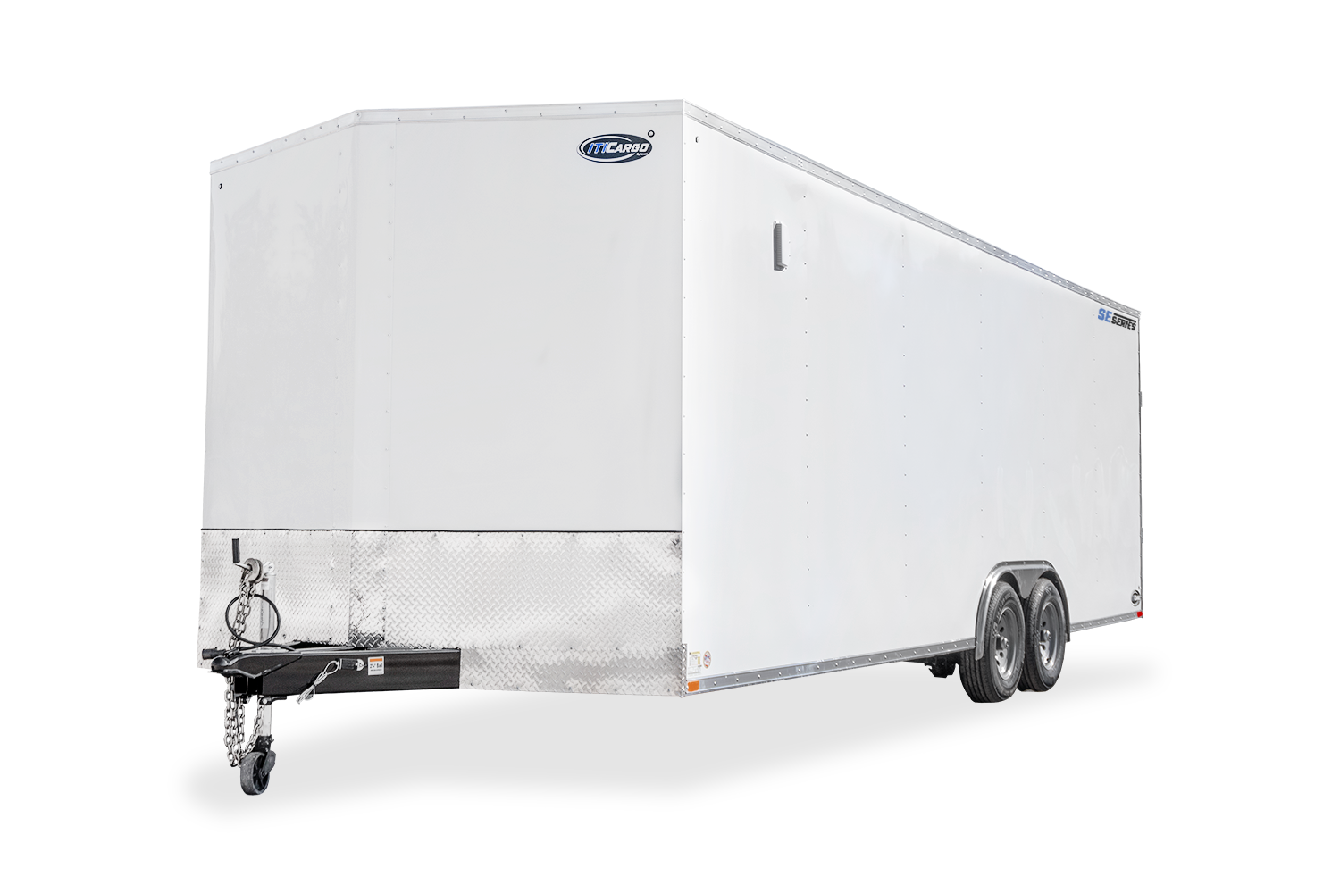 ITI Cargo SE V Nose Enclosed Car Trailer Front